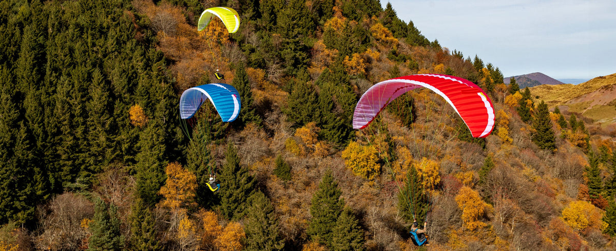 Paraglider pilot progressing towards a PG4 rating in Australia