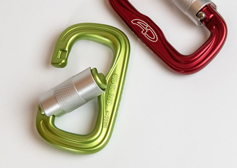 Edelrid Foras 25mm Twist Lock Carabiner (pair)