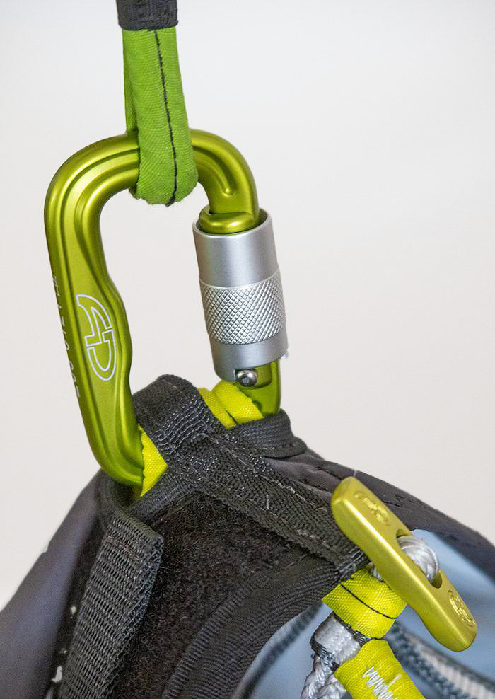 Edelrid Foras 25mm Twist Lock Carabiner (pair)