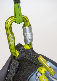 Edelrid Foras 25mm Twist Lock Carabiner (pair)