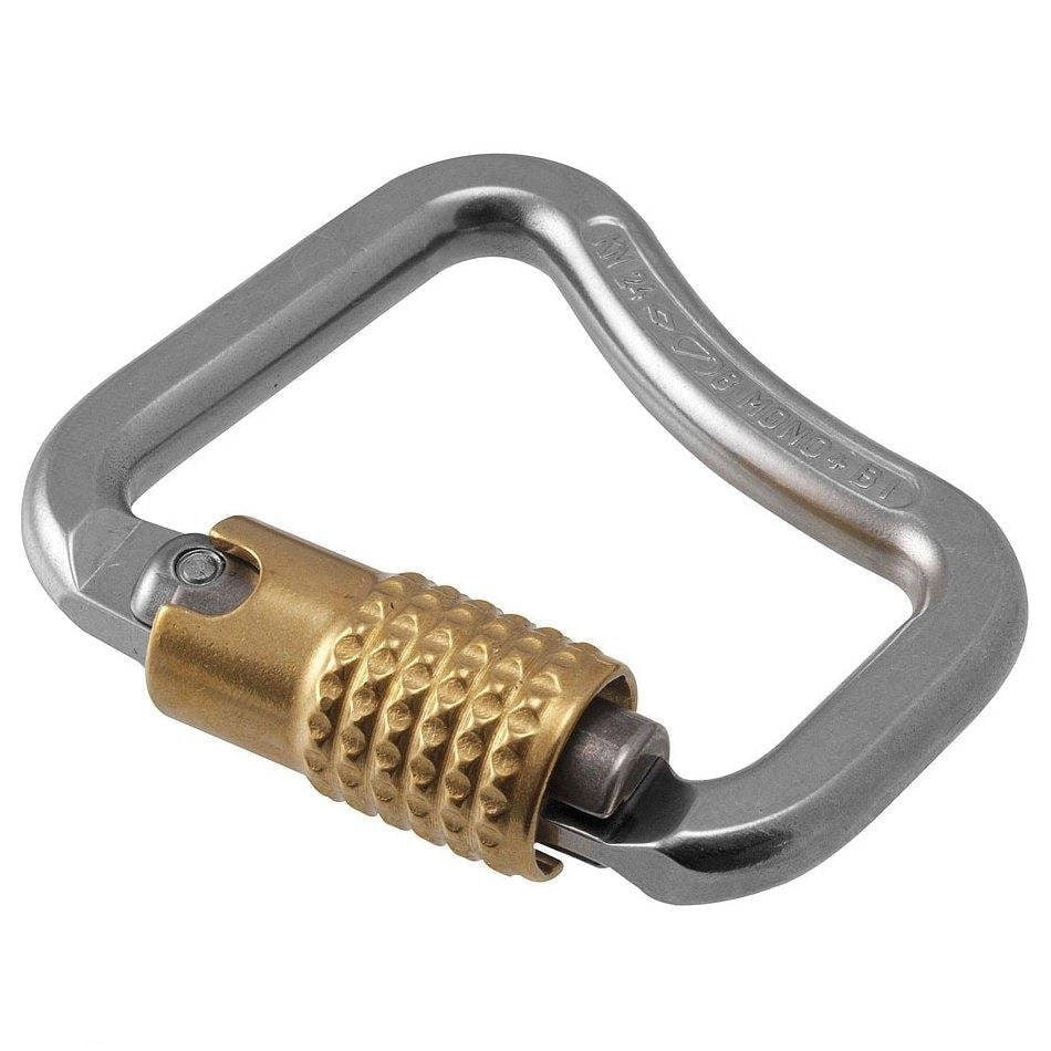 Supair 45mm Stainless Steel Twist-Lock Carabiner (each)