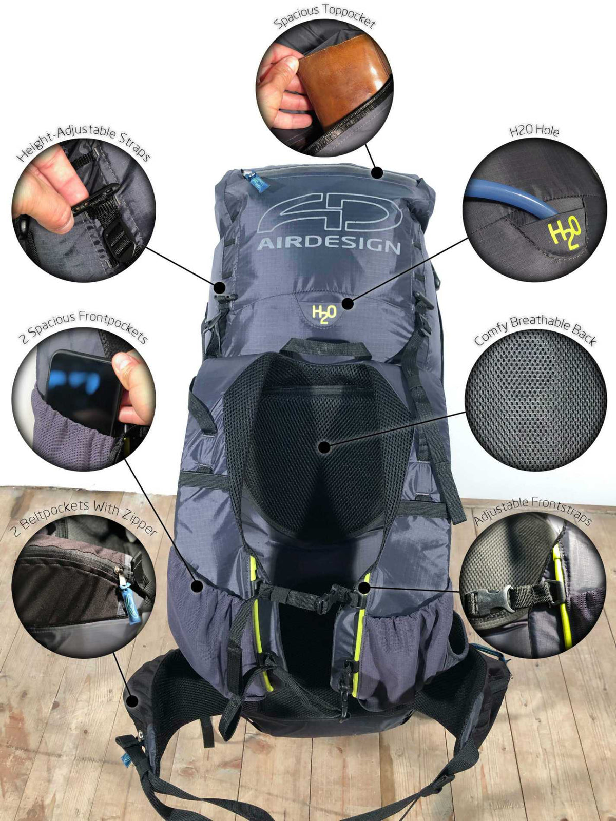 AirDesign 70L Trail Series Rucksack