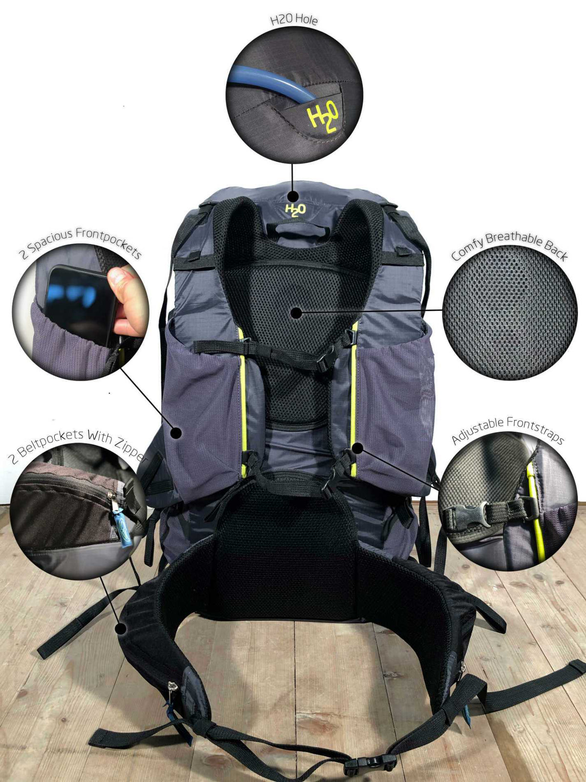 AirDesign 70L Trail Series Rucksack