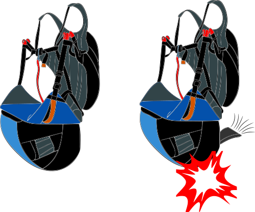 Kortel K-Flex crash protection airbag valve illustration